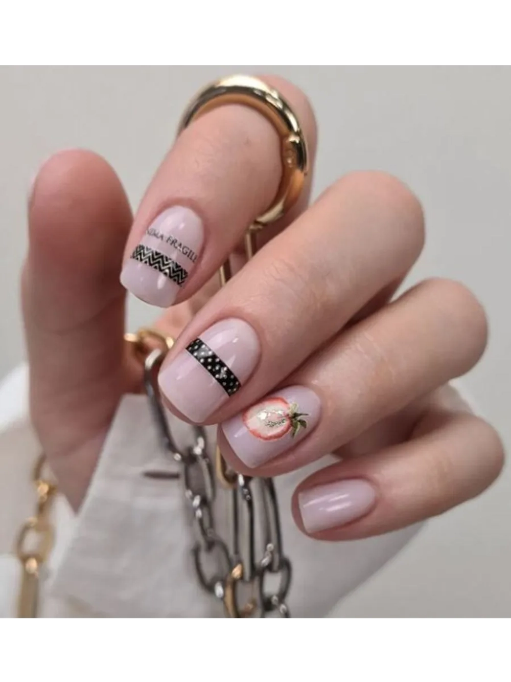 Набор слайдеры 2шт Lucky Rose. Foil 099, 100