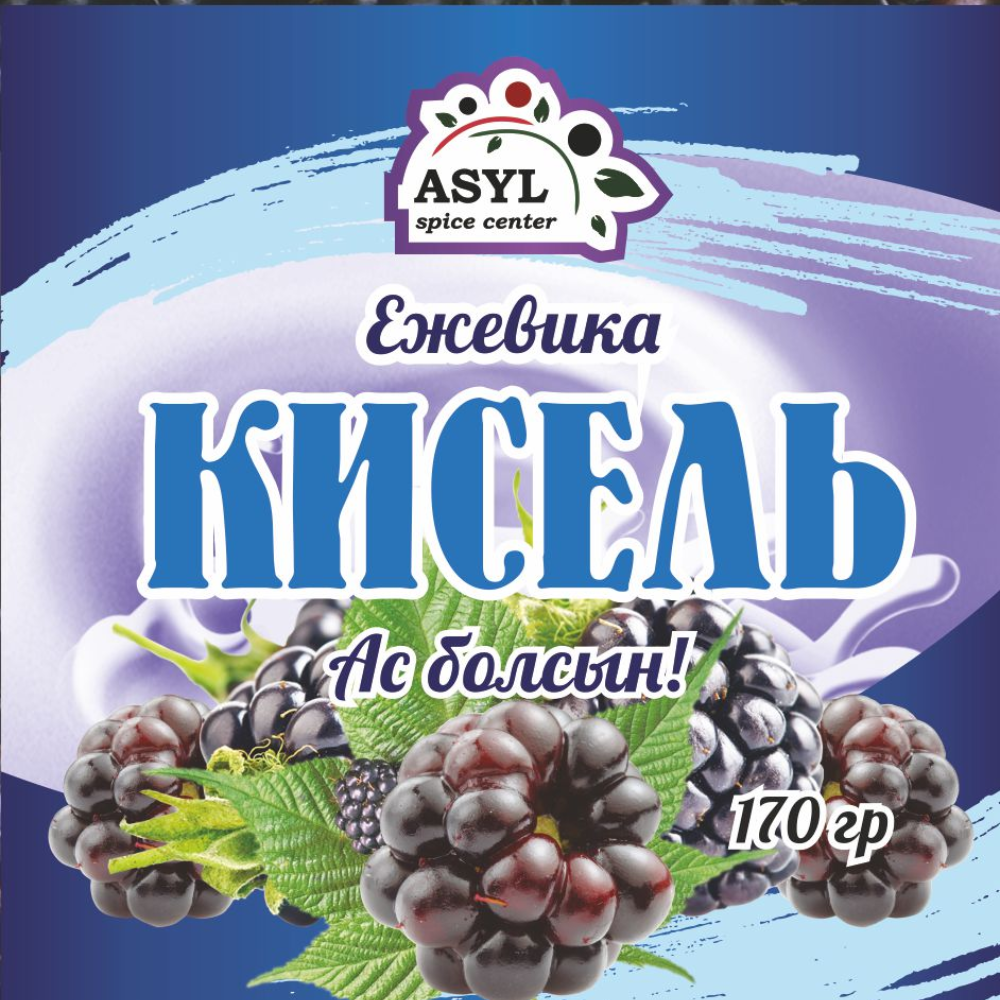 Кисель Asyl Ежевика 170 гр