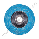 Круг лепестковый для шлифования по нержавеющей стали FTL Ergo цирконий 29 125 х 22,2 мм P100