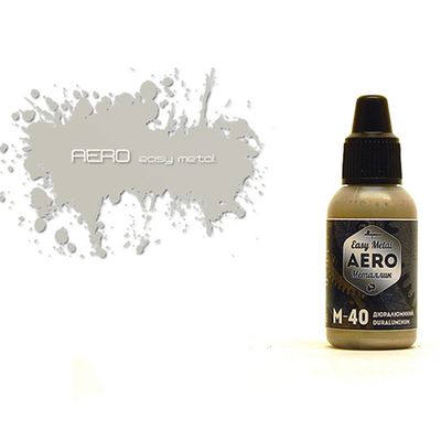 P-M40 Краска Pacific88 Дюралюминий (Duraluminium) укрывистый, 18мл