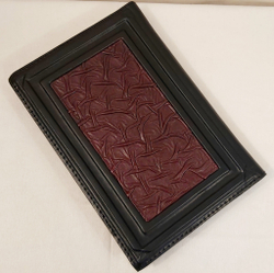 Ежедневник А5 "Жар-птица" (съемная обложка из натуральной кожи) в футляре