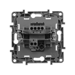 Выключатель кнопочный 1-клавишный с нормально-открытым/нормально-закрытым контактом 6А 250В слоновая кость ETIKA Legrand