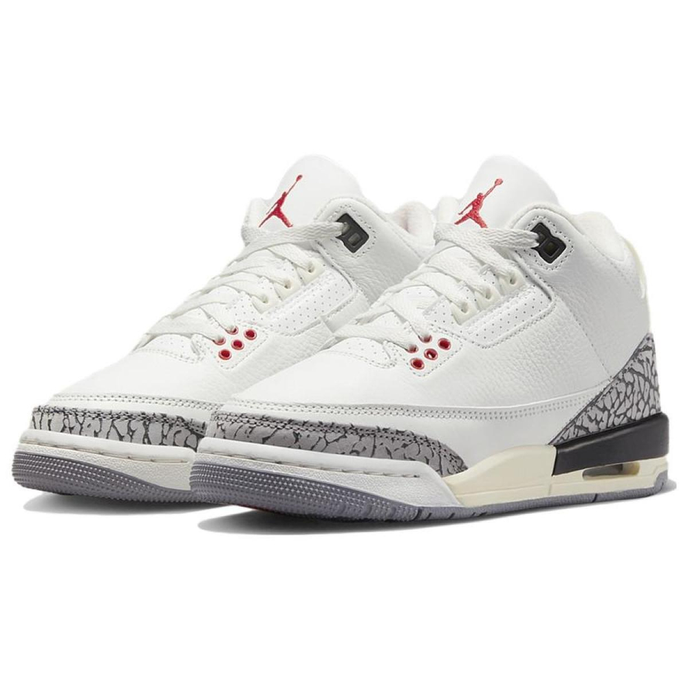 Кроссовки Air Jordan 3 Retro GS White Cement Reimagined 2023