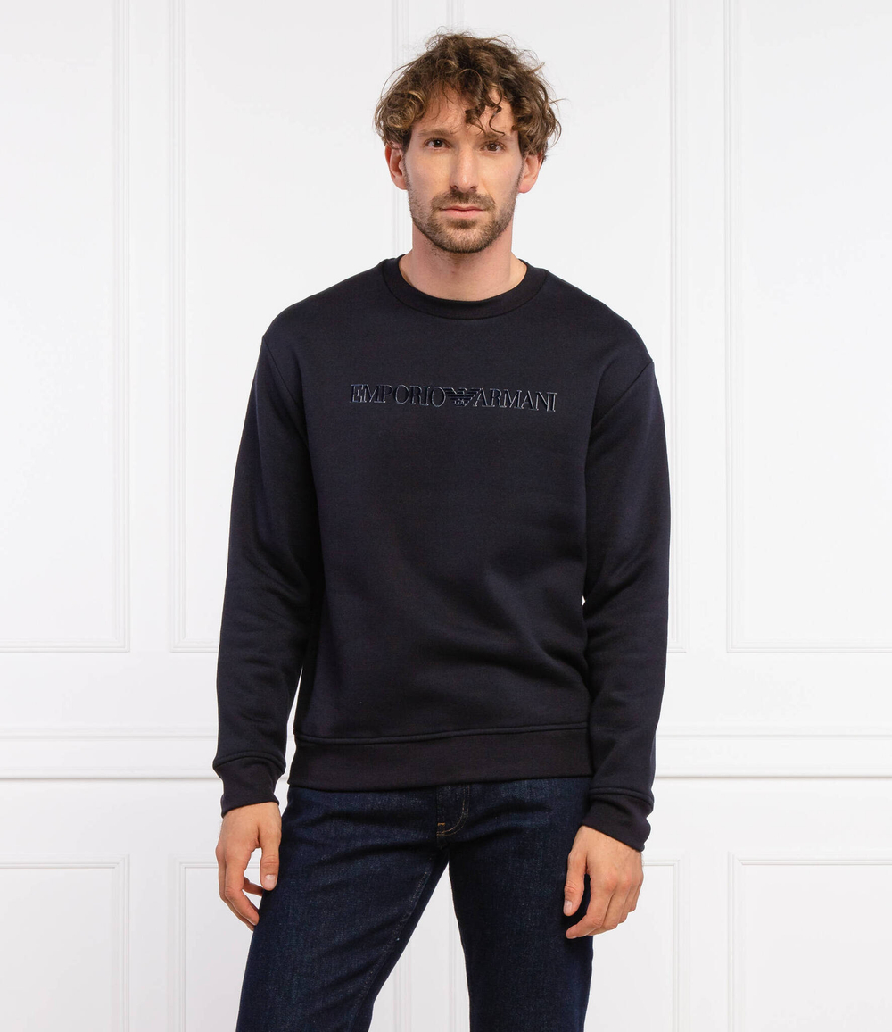 Худи Emporio Armani - темно-синий(6K1M94 1JQNZ)