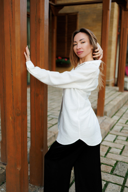 Рубашка "Молочный"