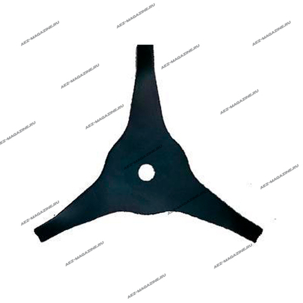 диск для бензокосы 3-зубый для скашивания лежачей травы 300 х 25,4 х 3