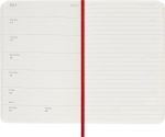 Еженедельник на 2025 год Moleskine Soft WKNT (DSF212WN2) 9x14см, мягкая обложка, красный