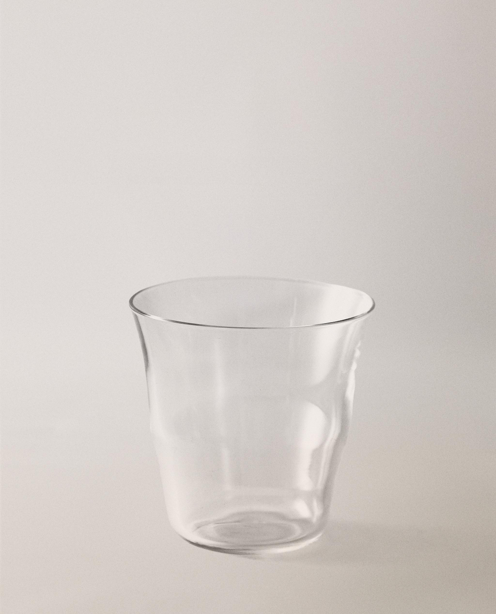 Zara Home стакан из стекла, цвет прозрачный, 8 см