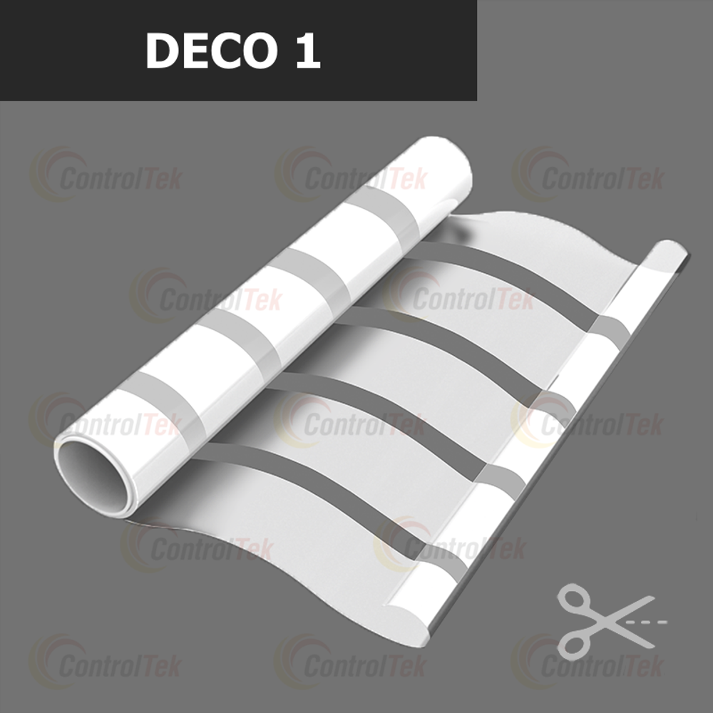 Пленка для окон декоративная DECO 1 ControlTek, на отрез (ширина рулона 1,524 м.)
