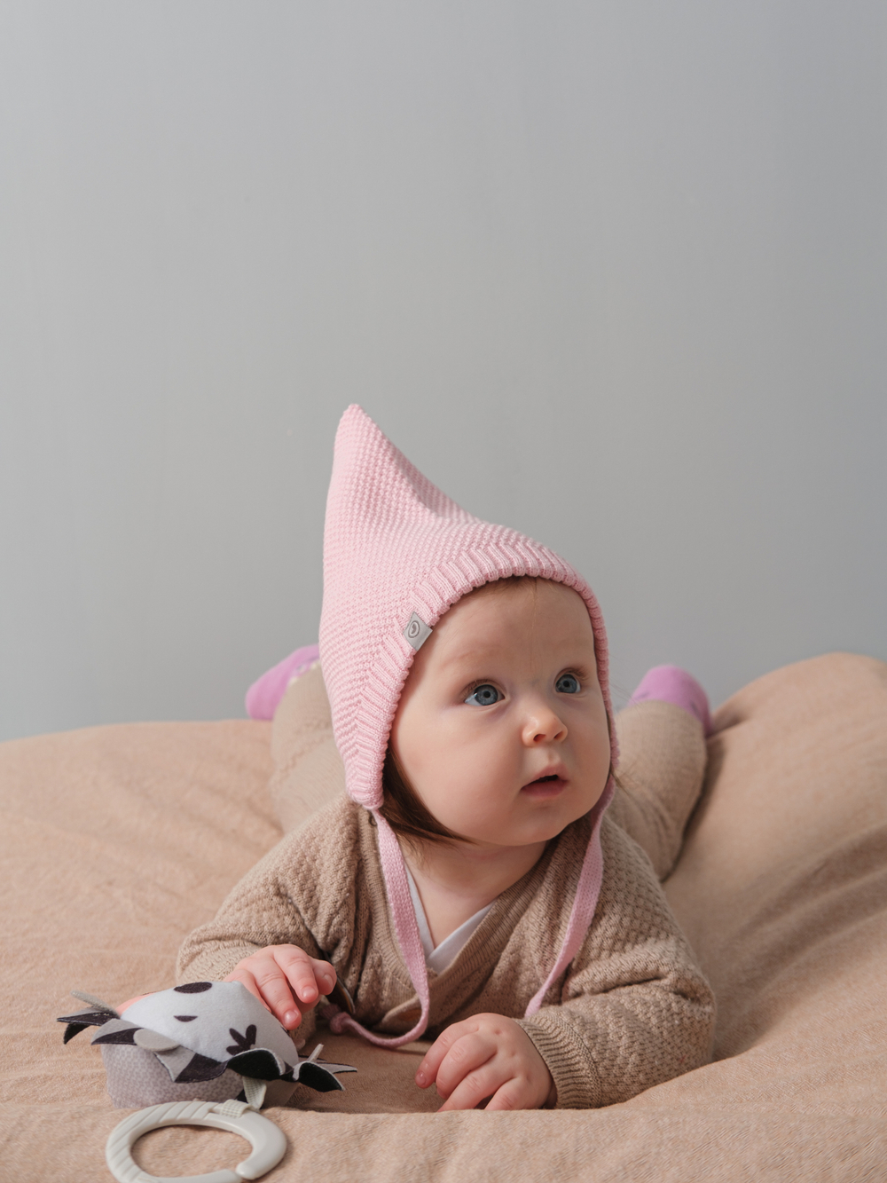 Шапка эльф на завязках