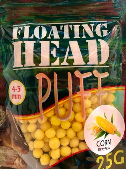 Кукурузные пуффы Corn puff (4-5 мм) "Кукуруза" жёлтый