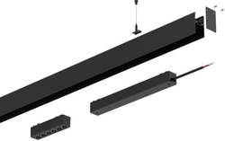 Шинопровод накладной магнитный высокий 48V Aployt Magnetic track 48 APL.0172.00.300