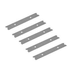 Лезвия для скребков КОБАЛЬТ сменные, ширина 100 мм, сталь У8, 5 шт. в комплекте
