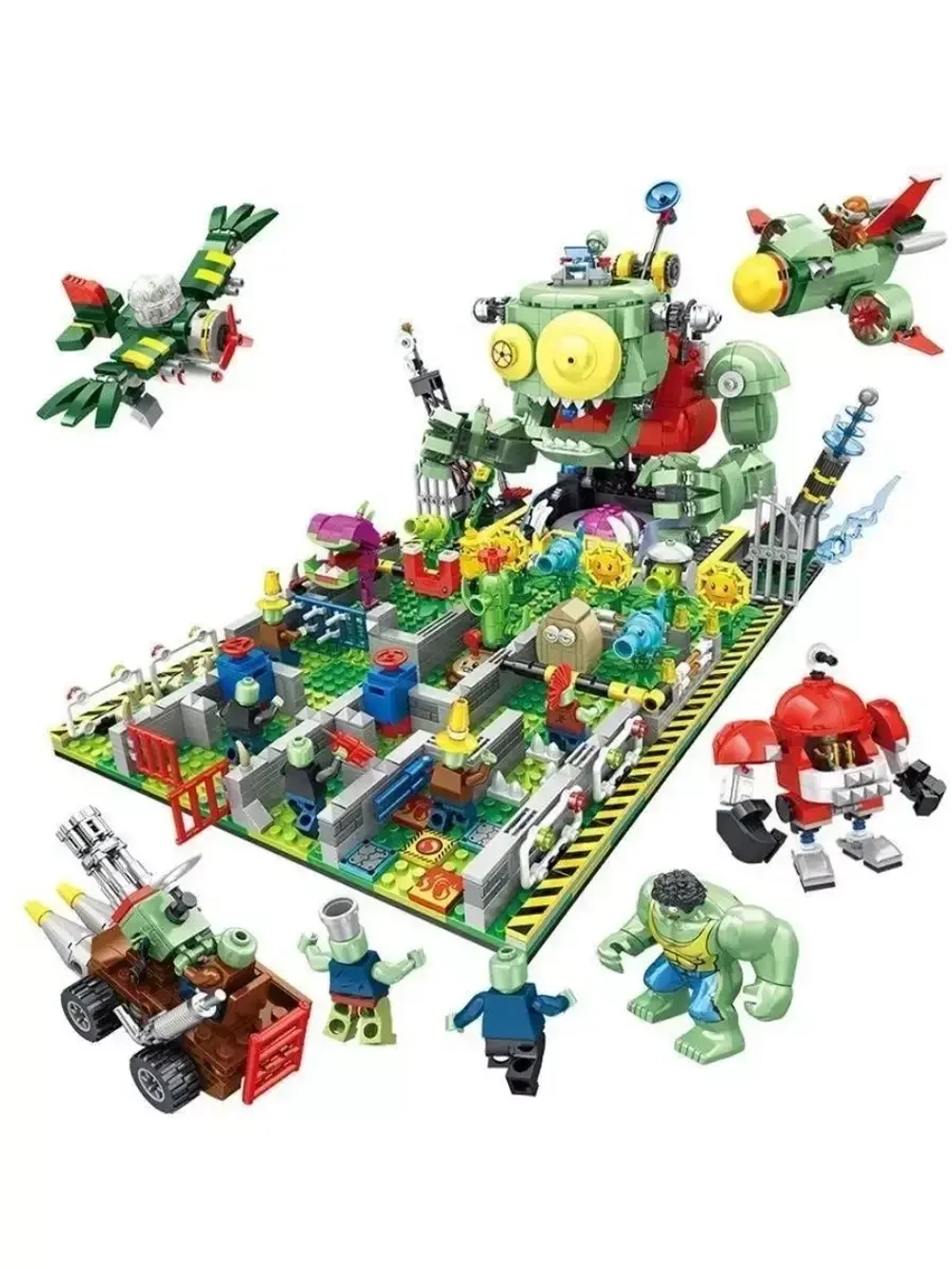 Конструктор Растения против Зомби Армагеддон 2284 дет 90127
