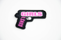 Шеврон Guns & Girls PVC
