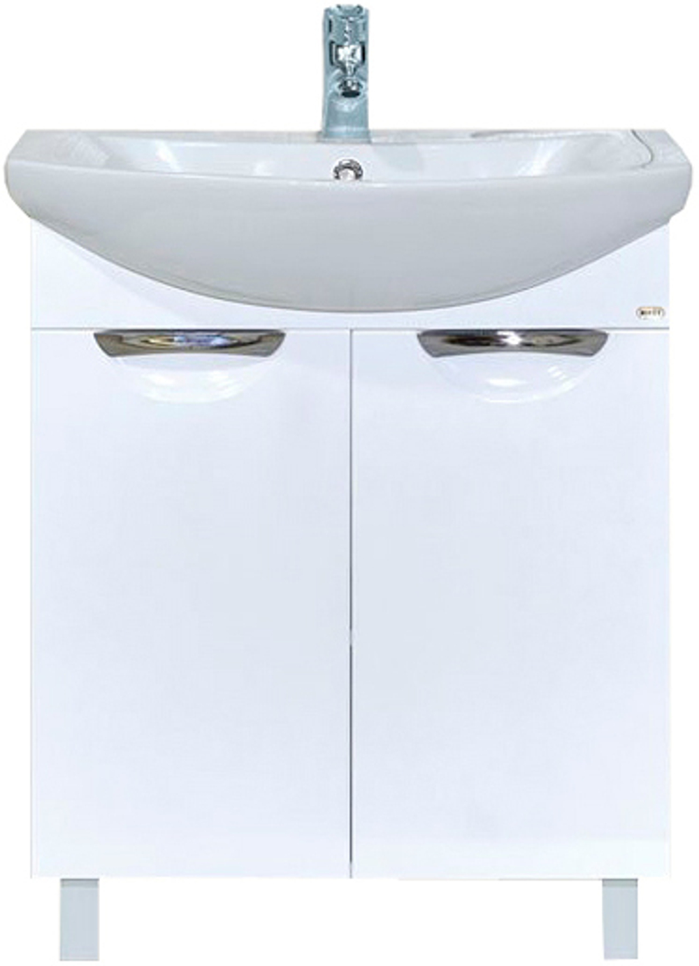 Тумба MISTY Лаванда - 70  прямая  c умывальником