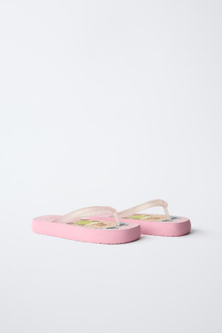 ZARA ШЛЕПАНЦЫ CAPIBARA CAPYFUN ©, РОЗОВЫЙ
