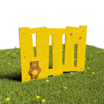 Забор уличный из экопластика 2, секция 1000х740 мм