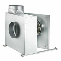 Кухонный вытяжной вентилятор с назад загнутыми лопатками  BKEF 400M