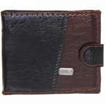 Кошелек мужской «Egoist - Классика», 3 кармана, цвет чёрный, 11*9,5см