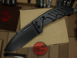 Нож Extrema Ratio RAO C - рукоять черная алюминий, клинок черный