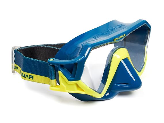 Маска Salvimar Horizon синий\желтый