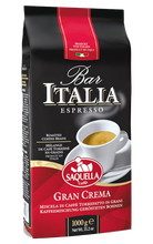 Кофе в зернах Saquella Espresso Bar Italia Gran Crema 1 кг