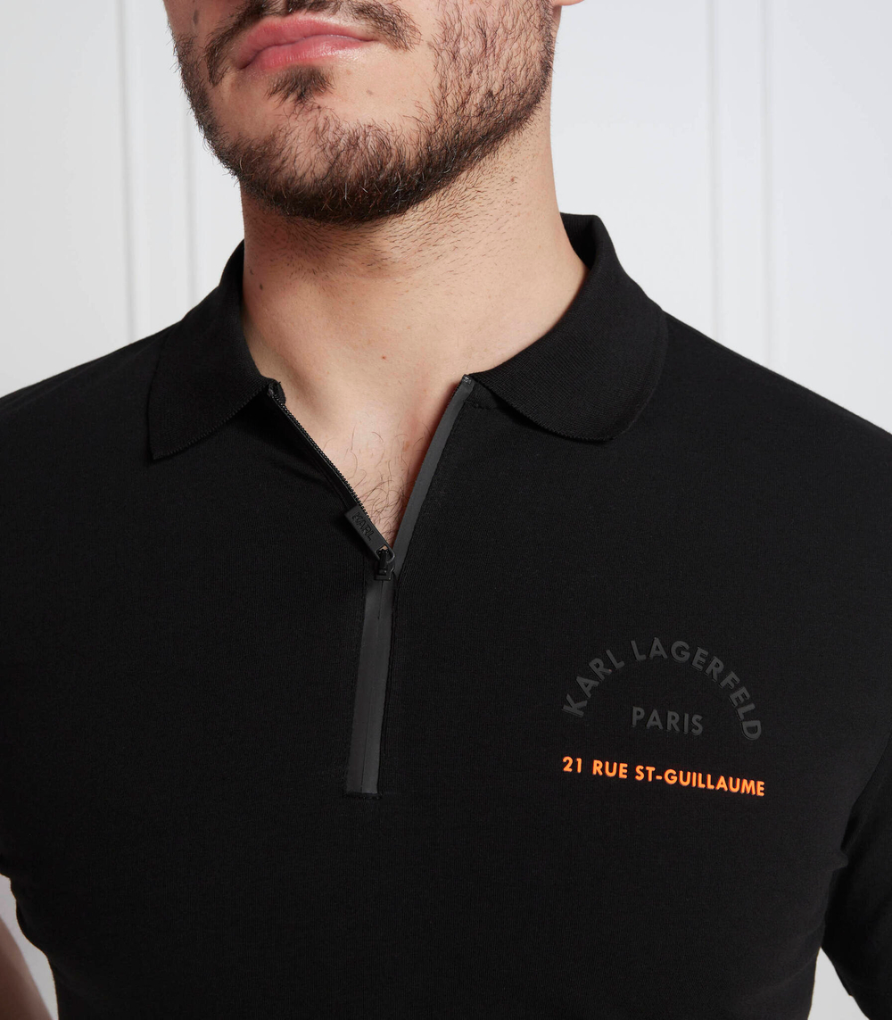 поло Karl Lagerfeld - черный(745400 531221)