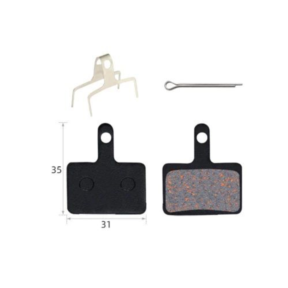 Колодки тормозные TP-01B для электросамокатов и велосипедов