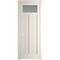 Фото межкомнатной двери эмаль Profil Doors 3.4.2PM перламутр белый стекло прозрачное