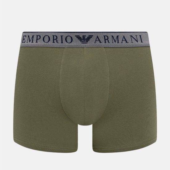 Набор мужских трусов хипсов 2в1 (темно-синий, олива) Emporio Armani 111769_4F720 75836