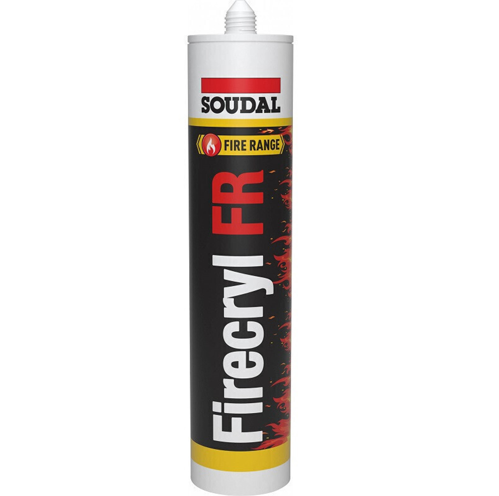Герметик огнестойкий акриловый Soudal Firecryl FR серый 310 мл