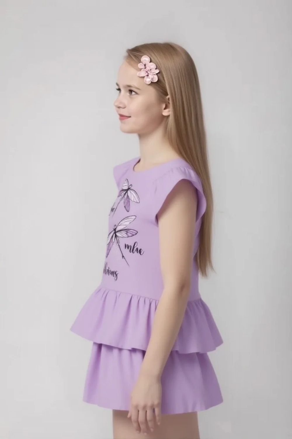 11-161-5 платье для девочки Luneva.