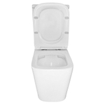 Унитаз-компакт Azario SAVIA 370х640х810 напольный, безободковый, система смыва Rimless, с быстросъемным сиденьем "Микролифт" (AZ-8303D-s)