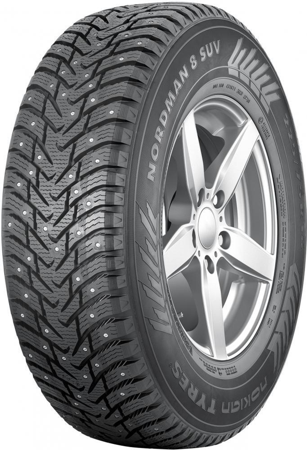 Nokian Nordman 8 SUV 265/50 R19 110T (шип)