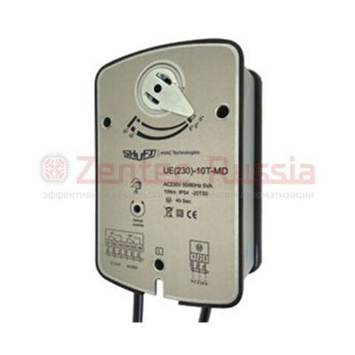 Электропривод для противопожарных клапанов с возвратной пружиной Shuft UB(24)-05T-MD