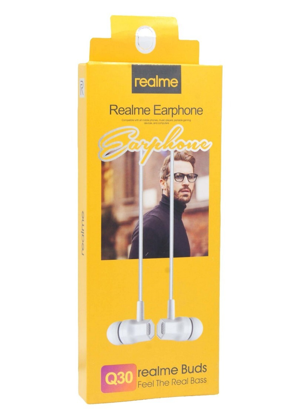 Наушники с микрофоном REALME Q30 (белый)