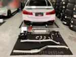 Спортивная выхлопная система с заслонками для BMW 5 Series 530i G30 2.0T 2016-2020 БМВ