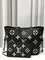 Сумка Louis Vuitton Neverfull MM черный/бежевый