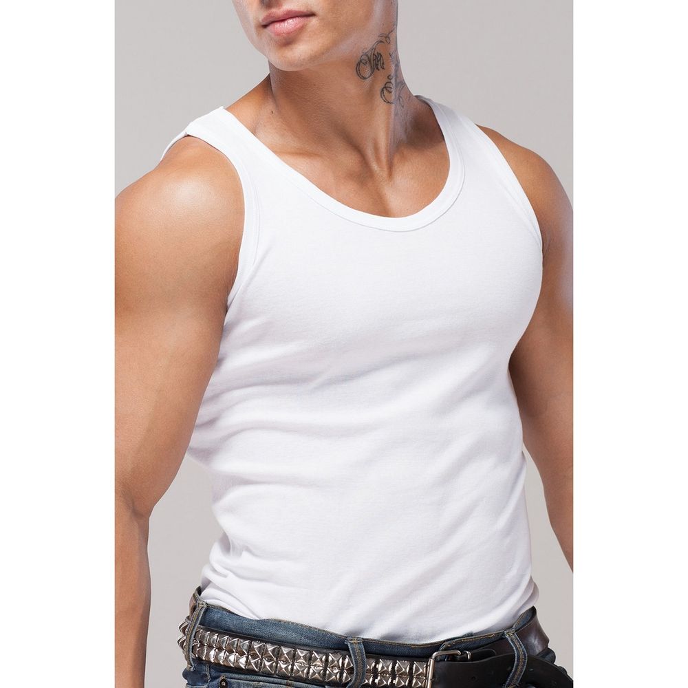 Мужская майка белая Opium R04