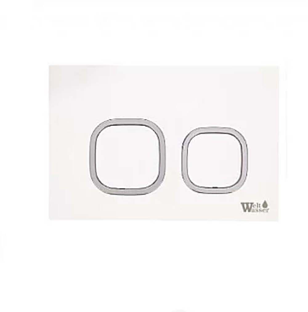 Унитаз с инсталляцией WeltWasser AMBERG 497 ST + ERLENBACH 004 GL-WT + AMBERG RD-WT