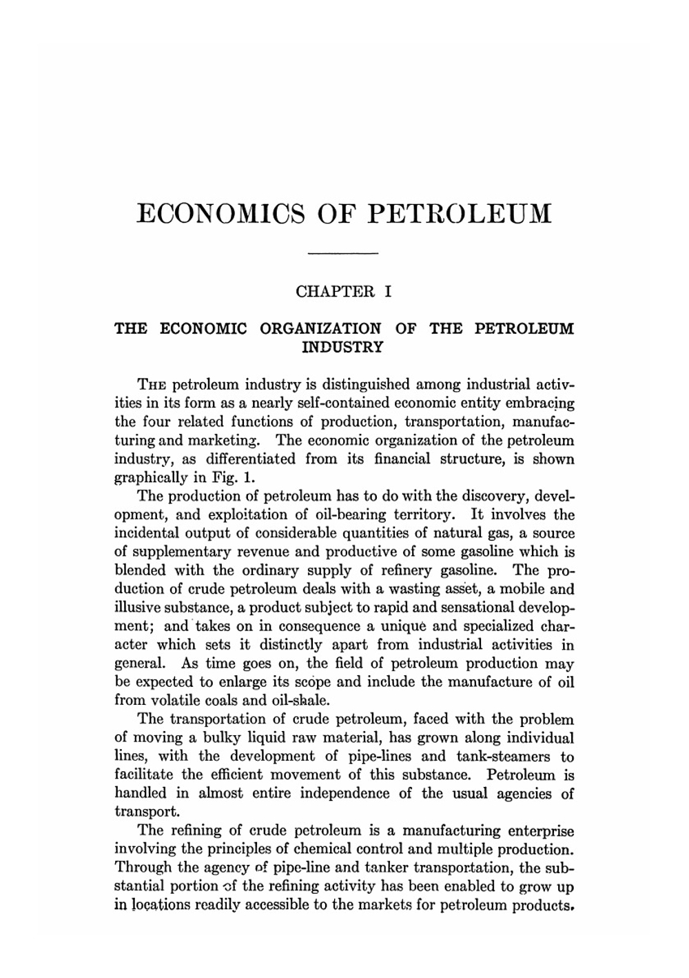 The Economics of Petroleum | Joseph E. Pogue