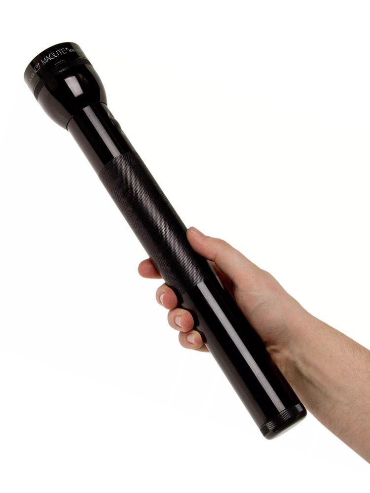 Ручной фонарь Maglite 4D 016 черный в блистере (39 см)