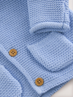 Кардиган с капюшоном для малышей Next Q61-217, Голубой