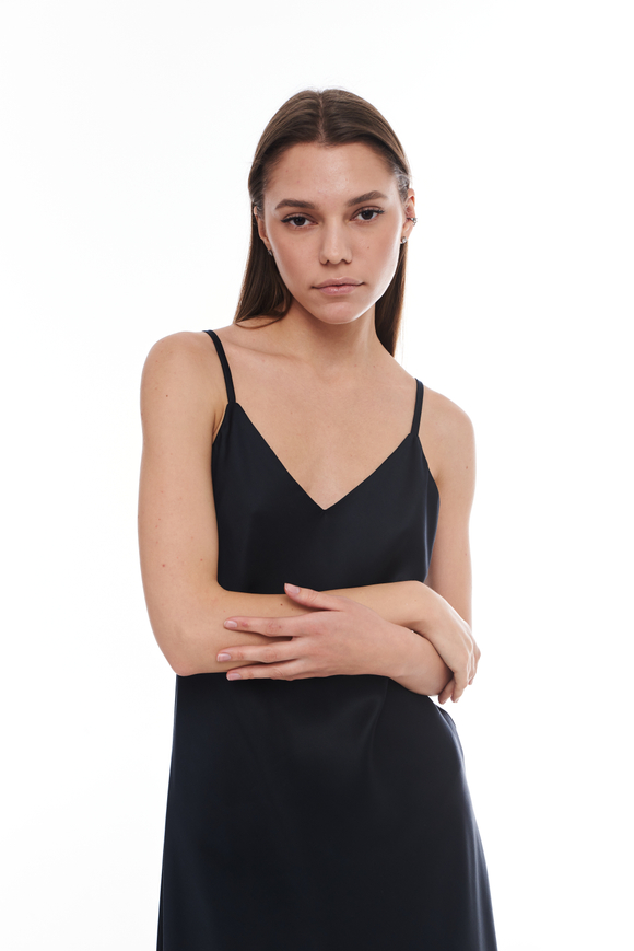 Сорочка из тенселя макси - размер S