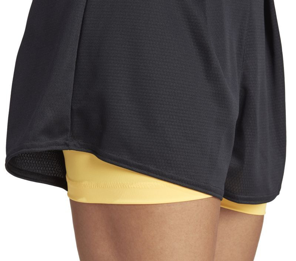 Женские Шорты теннисные Adidas Heat.Rdy Match Pro Shorts - black/orange