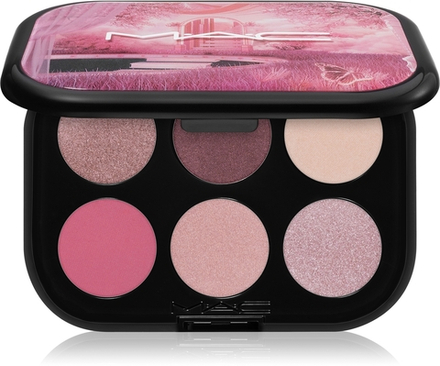MAC Cosmetics Connect In Colour Eye Shadow Palette 6 shades - Палетка теней для век: палетка теней для век оттенок Rose Lens, 6 g