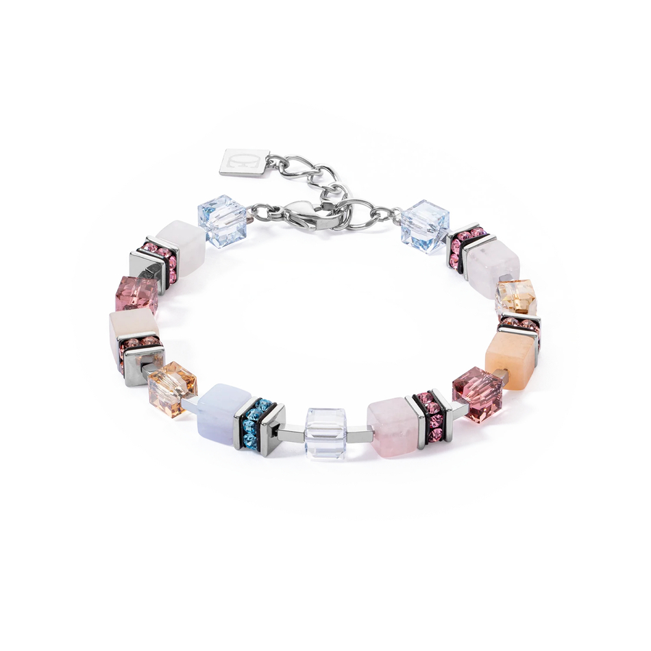 Браслет Coeur de Lion Light blue-Beige 3039/30-0738