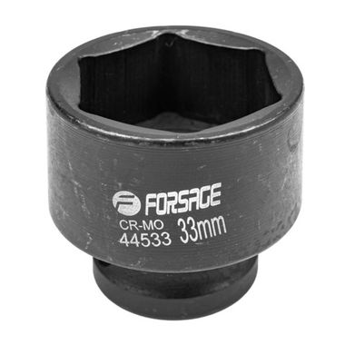 Головка ударная 33мм 1/2''6гр. Forsage F-44533