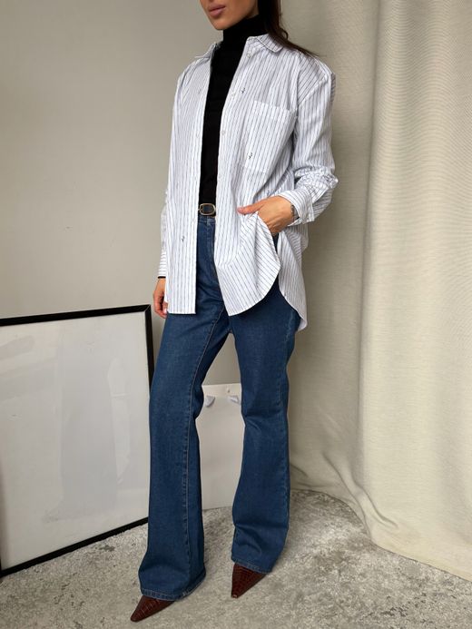 Хлопковая рубашка Hugo, S-M